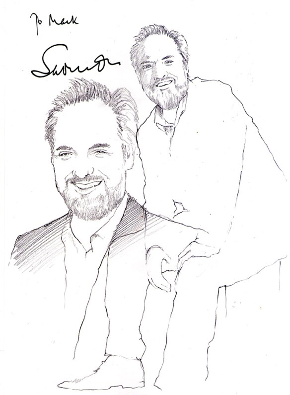 Sam Mendes pencil