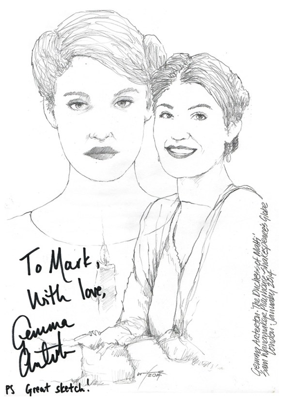 Gemma Arterton Globe