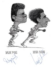 Waqar Younis Wasim Akram