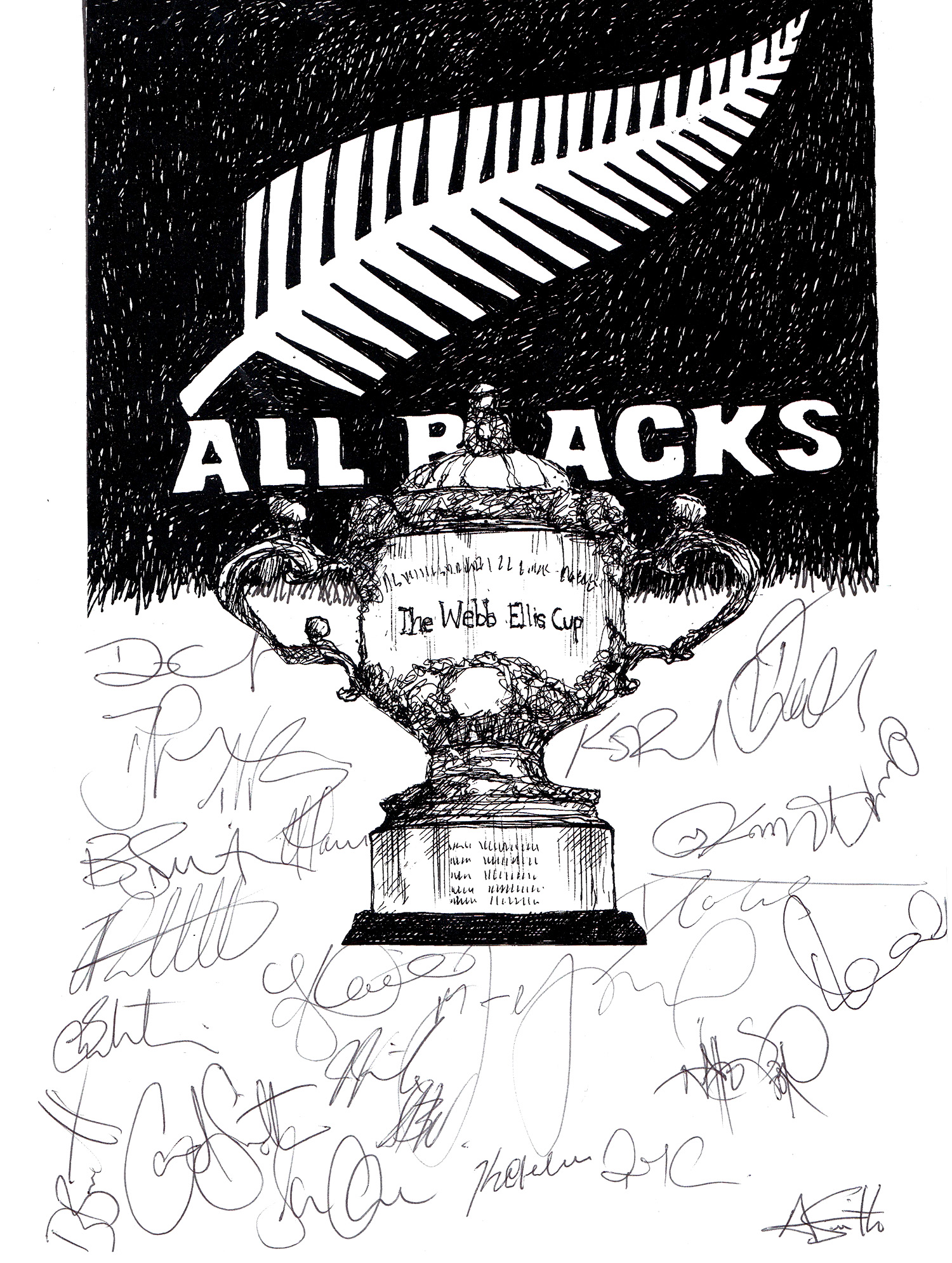 all blacks team sigs