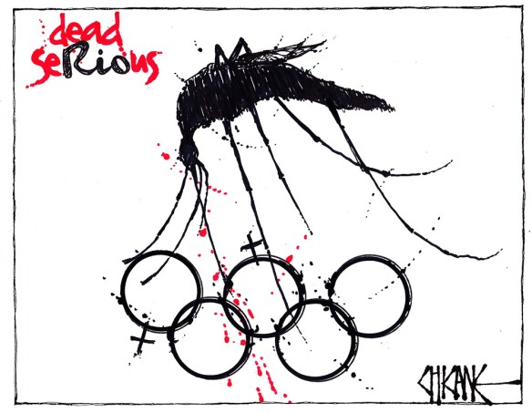 Chicane Zika Virus Cartoon