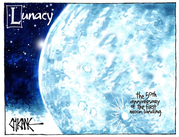 Lunacy - the fiftieth anniversary of the first moon landing